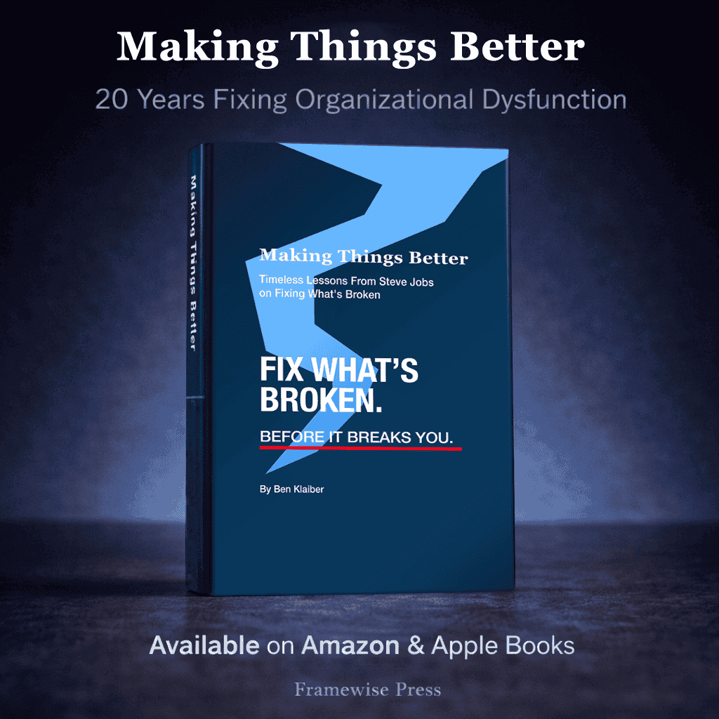 Making Things Better book cover